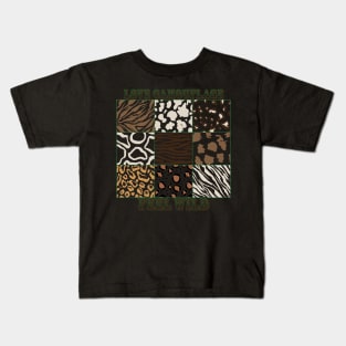 CAMO & WILD LOVER Kids T-Shirt